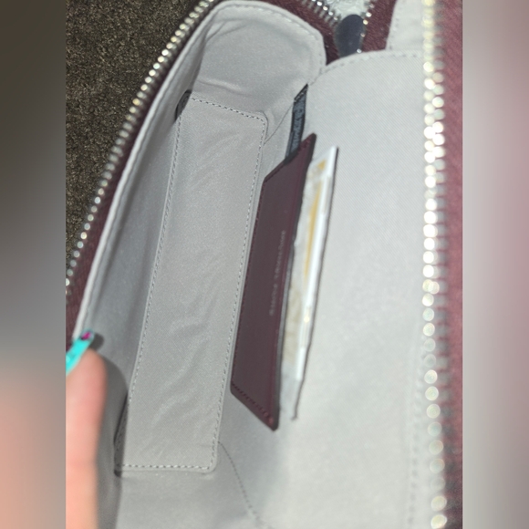 NWT Michael Kors Jana Leather Croc Embossed Crossbody Bag - Picture 7 of 11